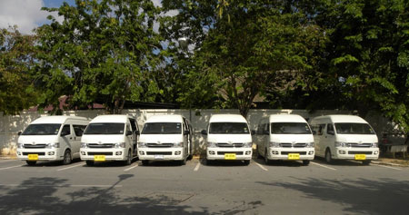 Shared Minivan Samui Taxi