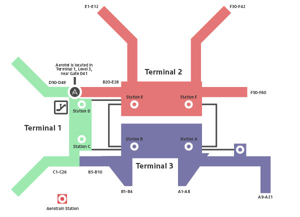 Аэропорт чанги сингапур схема